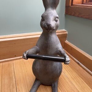 Rabbit Standing Toilet Paper Holder